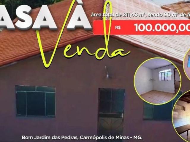 Casa venda em Região Geográfica Imediata de Oliveira, Carmópolis de Minas