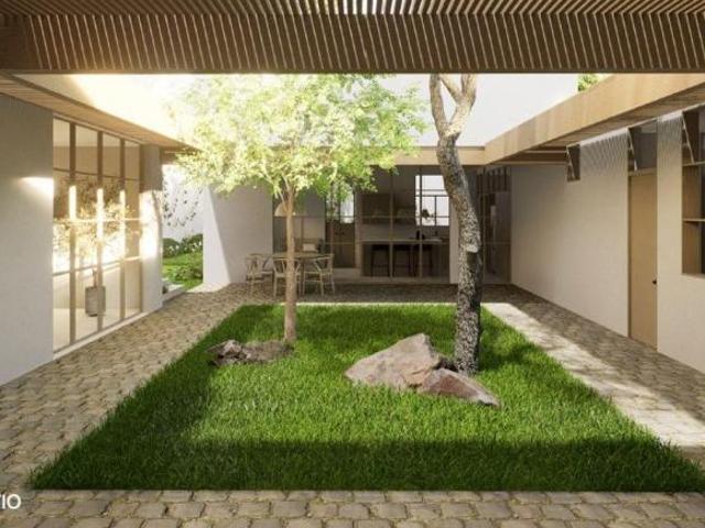 Ajijic, Jalisco, Casa nueva de una planta 2 Rec Mas Loft independiente con 1 rec