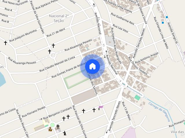 Casa aluguel em Nacional 1ª Seção, Contagem