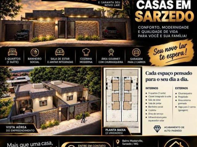 Casa venda em Sarzedo, Região Geográfica Intermediária de Belo Horizonte