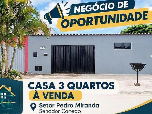 Casa venda em Residencial Pedro Miranda, Senador Canedo