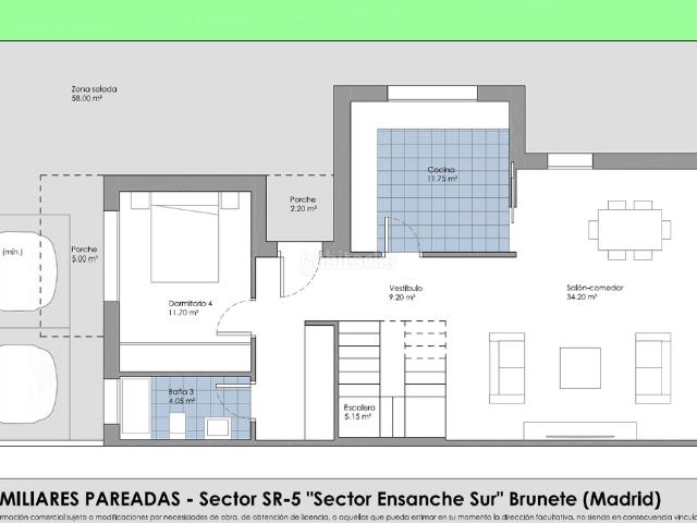 Villa en venta en Brunete