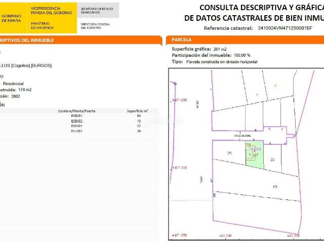 Chalet en venta en Cogollos, Castilla y León