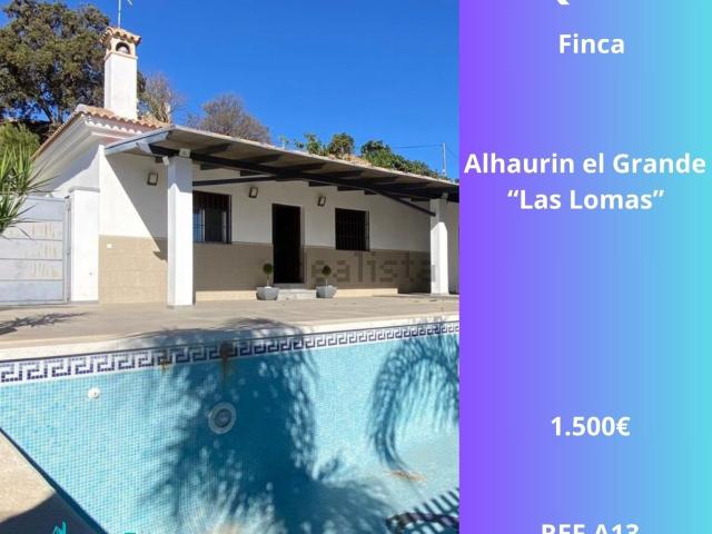 Casa Rural en alquiler en Alhaurín El Grande, Málaga