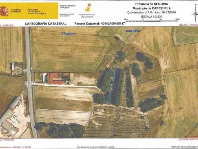 Terreno en venta en Cabezuela Terreno en venta en Cabezuela