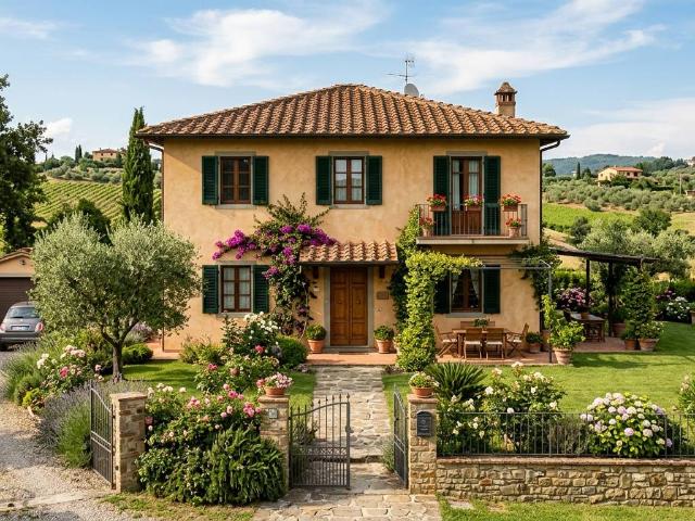 Villa Indipendente in vendita a Stabbia, Cerreto Guidi