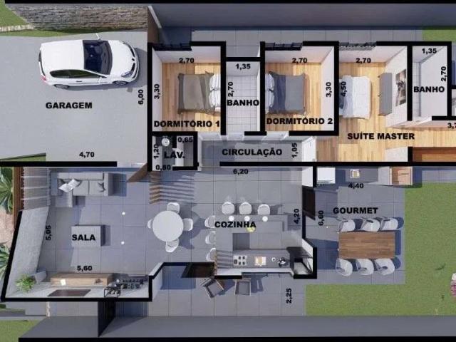 Casa venda em Centro, Jaguariúna