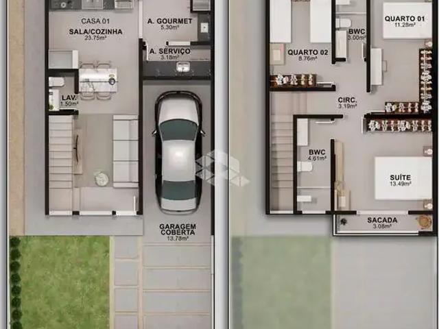 Casa venda em Região Geográfica Imediata de Florianópolis, São José