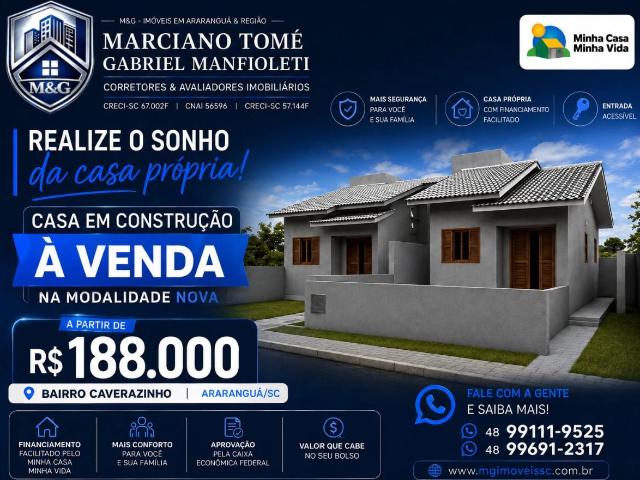 Casa venda em Urussanguinha, Araranguá
