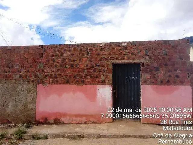 Casa venda em Região Geográfica Imediata de Vitória de Santo Antão, Chá de Alegria