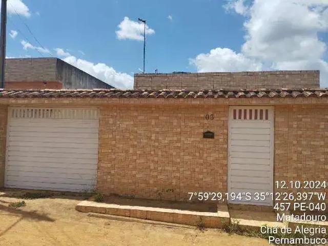 Casa venda em Região Geográfica Imediata de Vitória de Santo Antão, Chá de Alegria