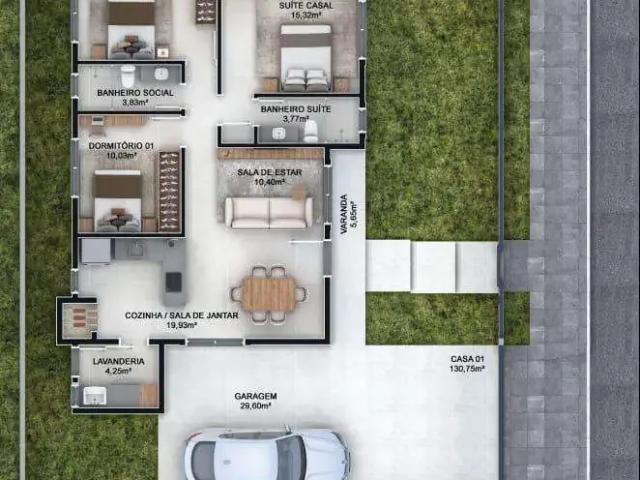 Casa venda em Região Geográfica Imediata de Novo Hamburgo - São Leopoldo, Região Metropolitana de Porto Alegre