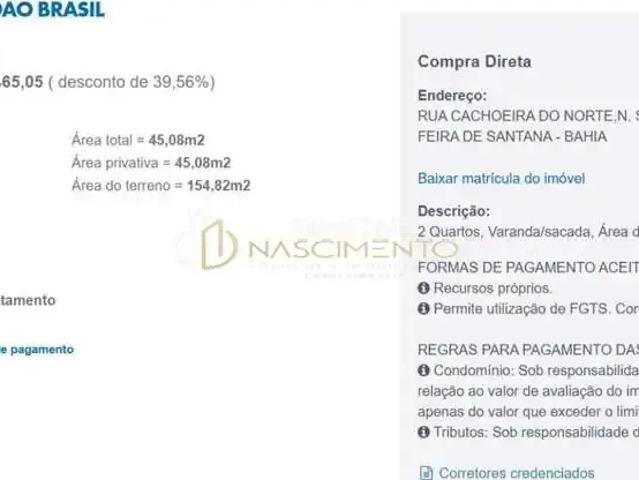 Casa venda em Região Geográfica Imediata de Feira de Santana, Região Metropolitana de Feira de Santana