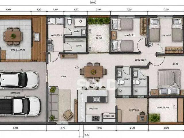 Casa venda em Região Imediata de Franca, Juranda