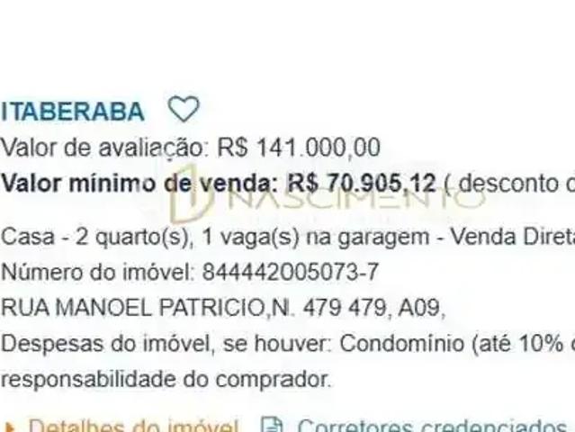 Casa venda em Região Geográfica Imediata de Itaberaba, Itaberaba