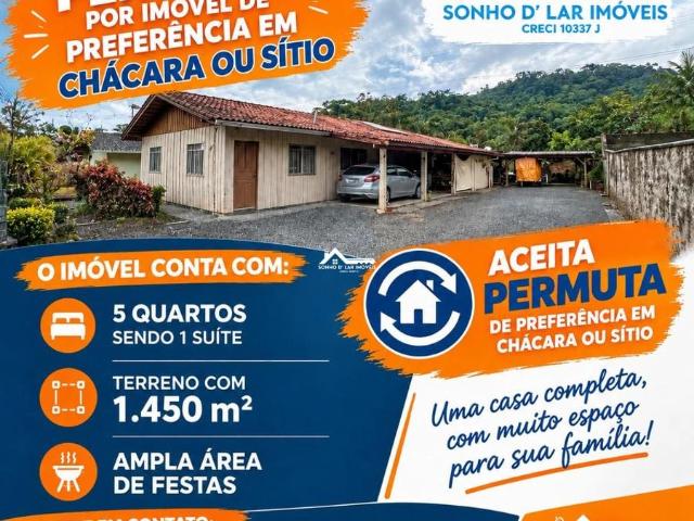 Casa venda em Jaraguá do Sul, Região Geográfica Intermediária de Joinville
