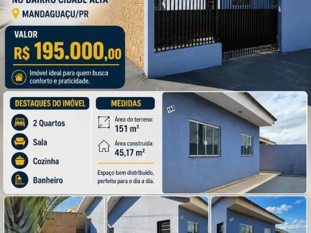 Casa venda em Região Geográfica Imediata de Maringá, Mandaguaçu