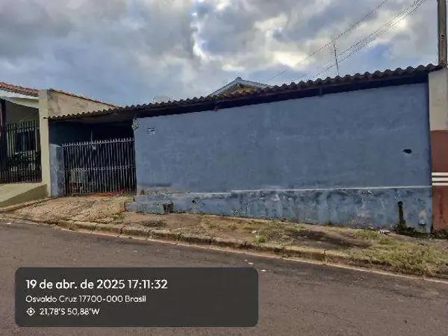 Casa venda em Região Imediata de Adamantina-Lucélia, Osvaldo Cruz
