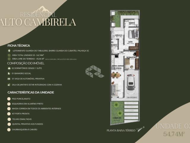 Casa venda em Guarda do Cubatão, Palhoça