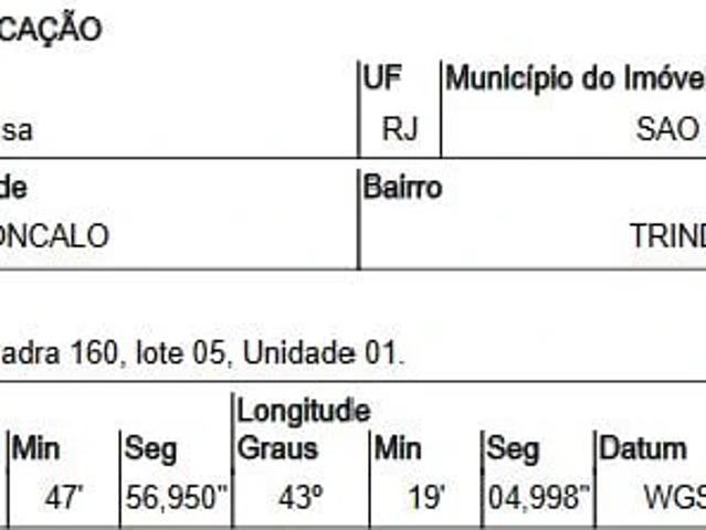 Casa venda em Trindade, São Gonçalo