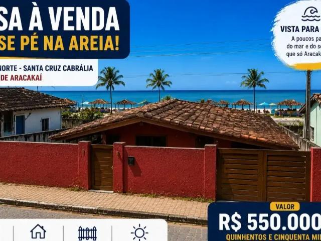 Casa venda em Região Geográfica Imediata de Eunápolis - Porto Seguro, Santa Cruz Cabrália