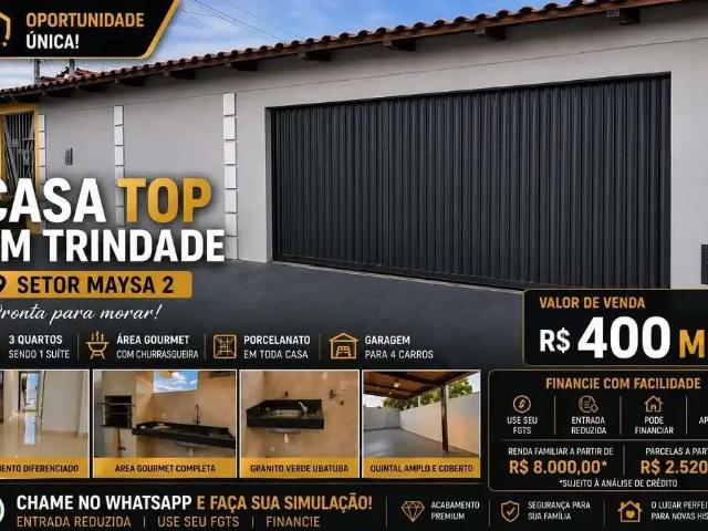 Casa venda em Região Geográfica Imediata de Goiânia, Trindade