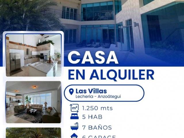 Casa en alquiler en Diego Bautista Urbaneja, Amazonas