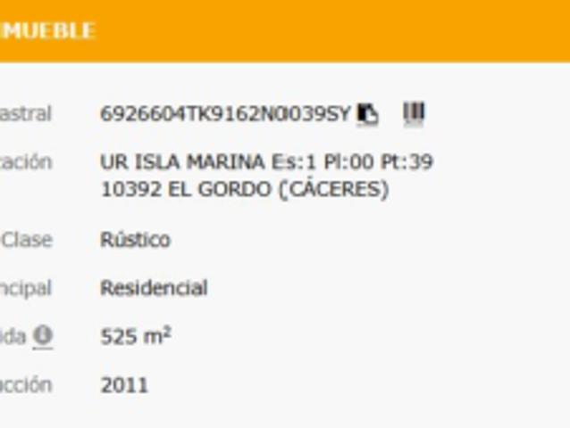 Casa en venta en El Gordo, Extremadura