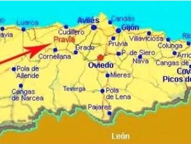 Casa en venta en Pravia, Praúa
