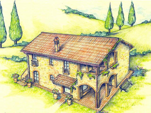 Rustico in vendita a Radicofani, Toscana