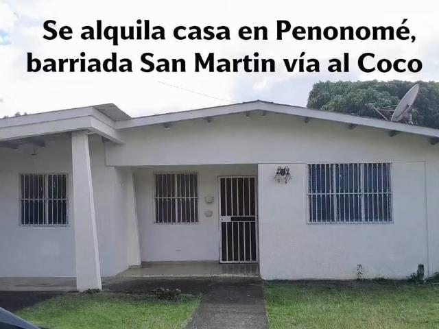 Casa alquiler en Coclé, Penonomé