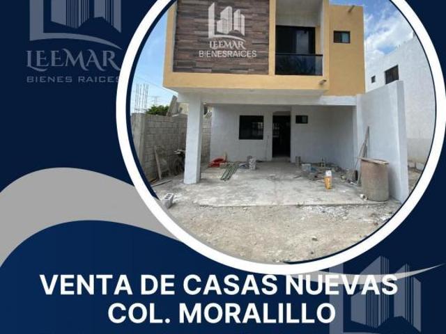 CASAS NUEVAS EN VENTA DE 3 RECAMARAS EN COL. MORALILLO, PANUCO, VER