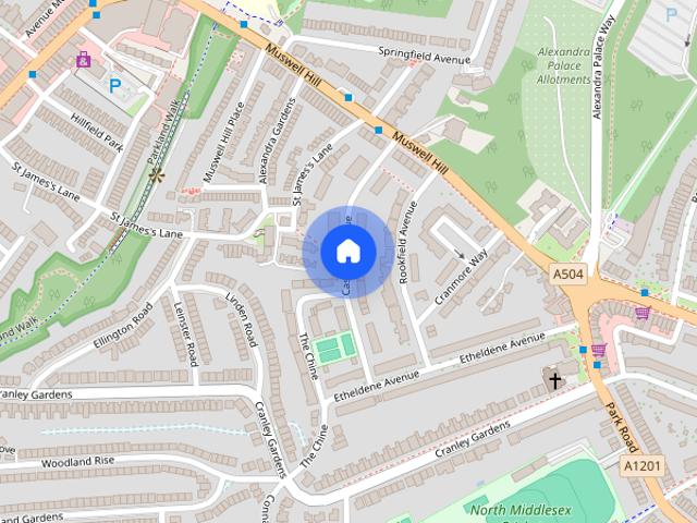 House for rent in Muswell Hill, Greater London