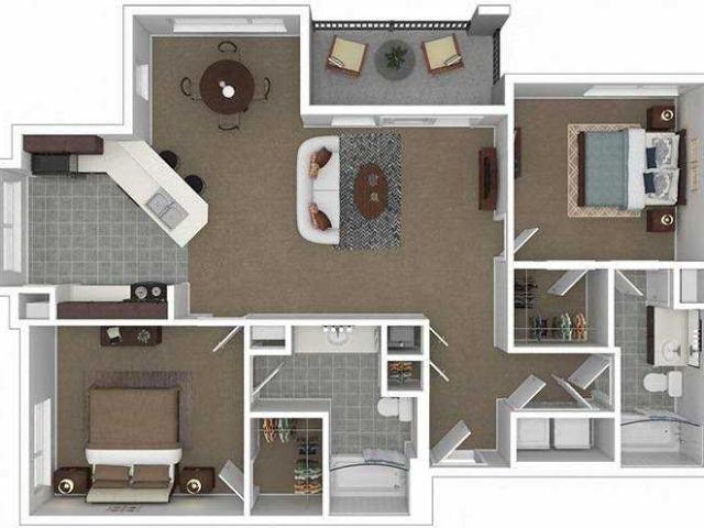 Apartment for rent in Mecklenburg, North Carolina
