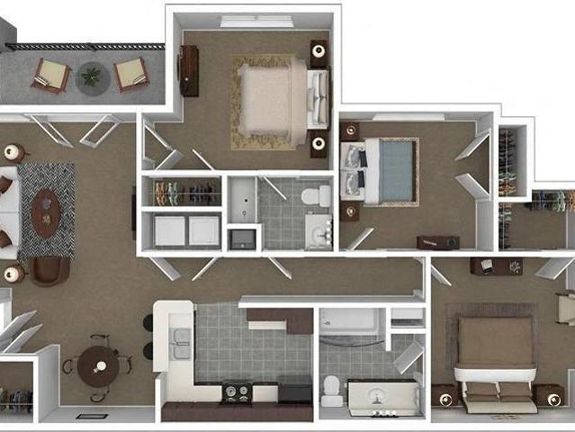 Apartment for rent in Mecklenburg, North Carolina