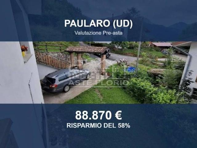 Casa in vendita a Rio / Ru, Paularo / Paulâr