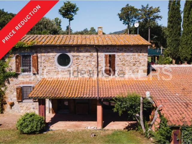 Casa in vendita a Castiglione Della Pescaia, Vaticino