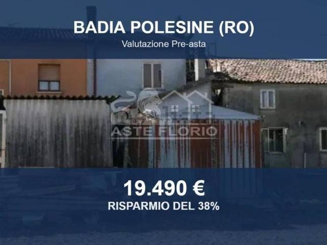 Casa in vendita a Badia Polesine, Veneto