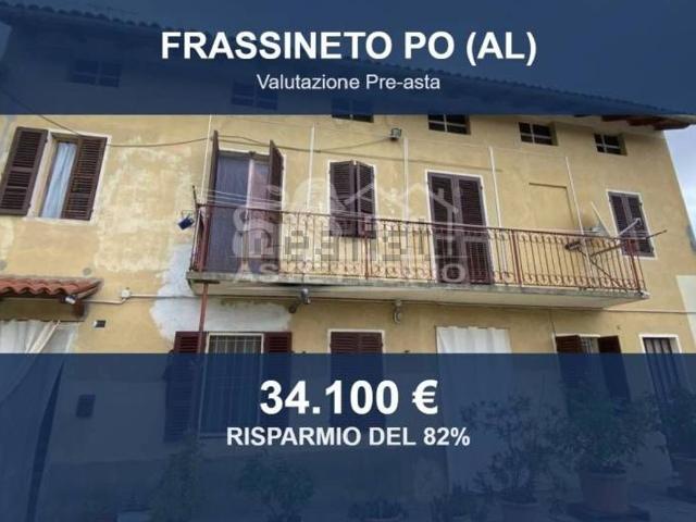 Casa in vendita a Frassineto Po, Alessandria
