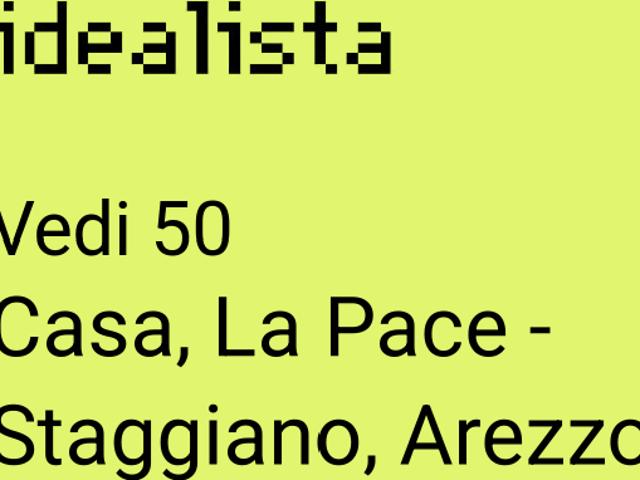 Casa in vendita a Palazzo Del Pero, Toscana