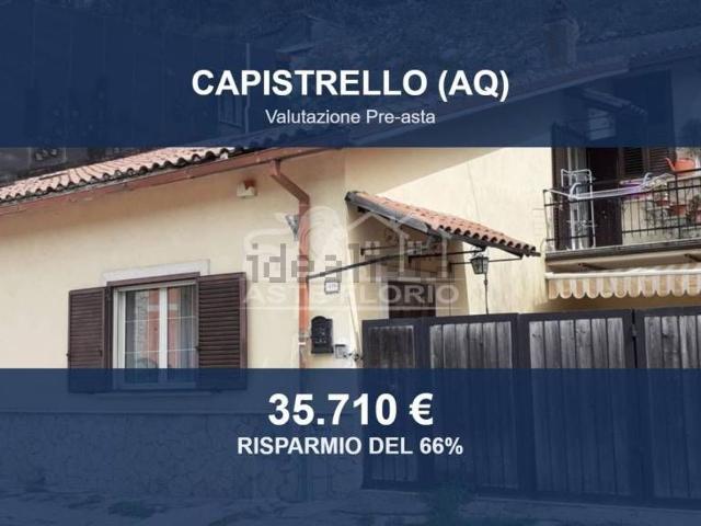Casa in vendita a Pescocanale, Capistrello