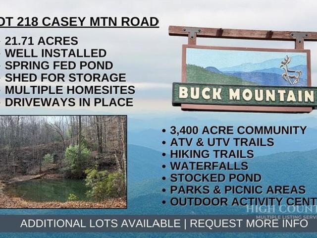 Land for sale in Purlear, Wilkes County