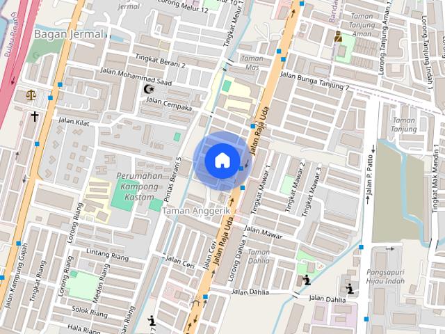 House for rent in Wellesley, Penang