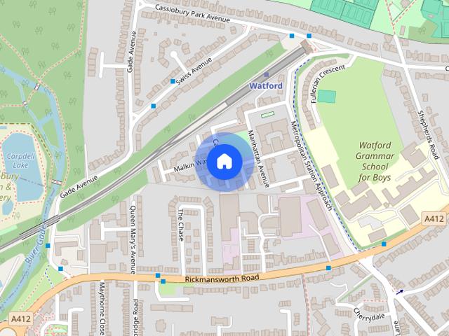 Apartment for rent in Cassio Metro, Watford