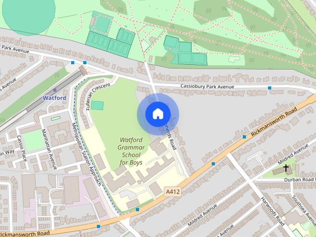 House for rent in Holywell Estate, Watford