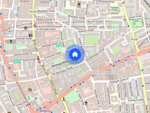 Apartment for rent in Spitalfields, Whitechapel