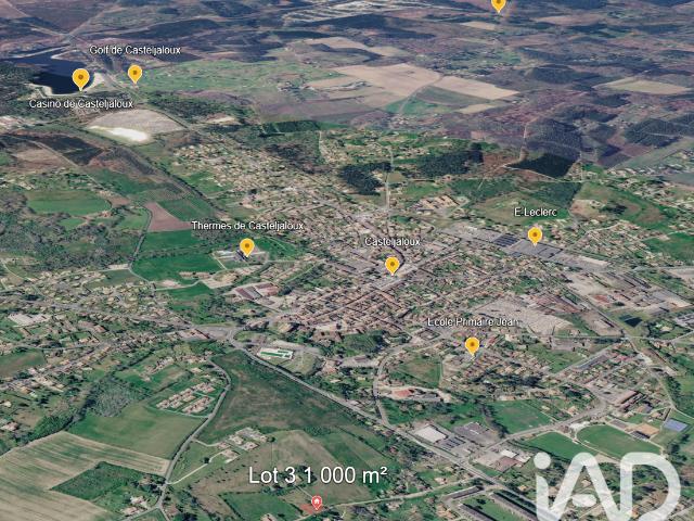 Terrain vente à Casteljaloux, Lot-et-Garonne