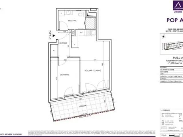 Appartement location à Montpellier, Castelnau-le-lez