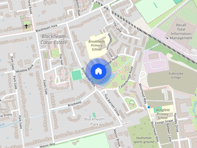 Apartment for rent in Blackheath Cator Estate, Greater London