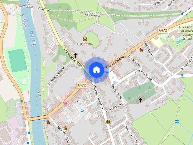 Apartment for rent in Usk